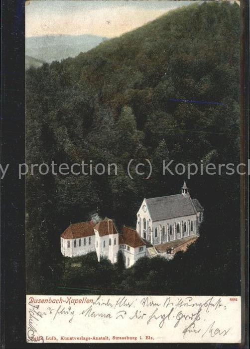 Rappoltsweiler Haut Rhin Elsass Dusenbach Kapellen