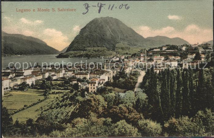 Lugano TI e Monte San Salvatore