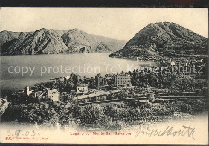 Lugano TI Col Monte San Salvatore
