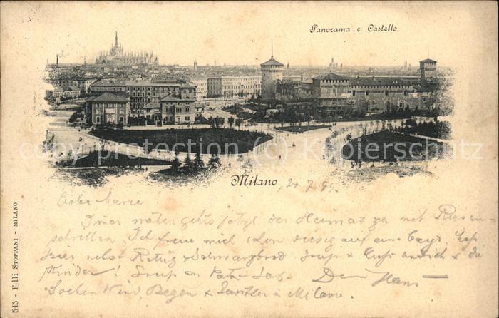 Milano Panorama e Castello