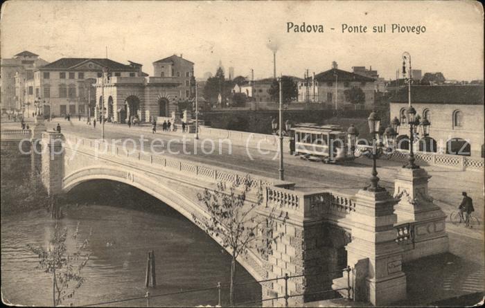 Padova Ponte sul Piovego Brücke Strassenbahn