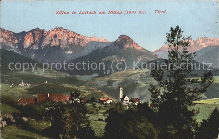 Tirol Region Sifian in Laitach am Ritten