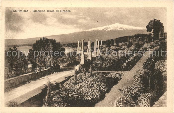 Taormina Sizilien Giardinon Duca di Bronte