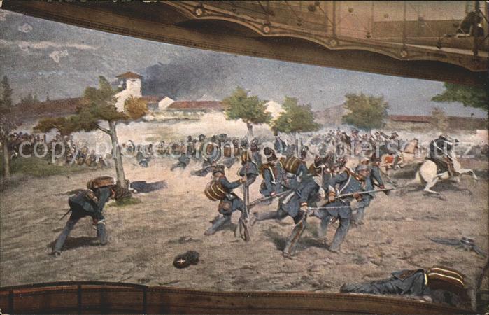 Italien Italia Italy Torre monumentale di S. Martino Gemälde