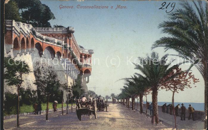 Genova Genua Liguria Circonvallazione a Mare