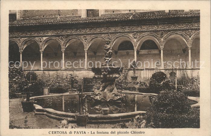 Milano Certosa di Pavia Fontana