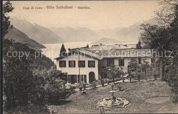 Lago di Como Villa Serbelloni Lago