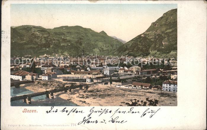 Bozen Suedtirol Panorama