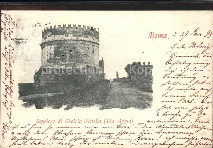 Rom Roma Sepolco di Cecil Metella Via Appia