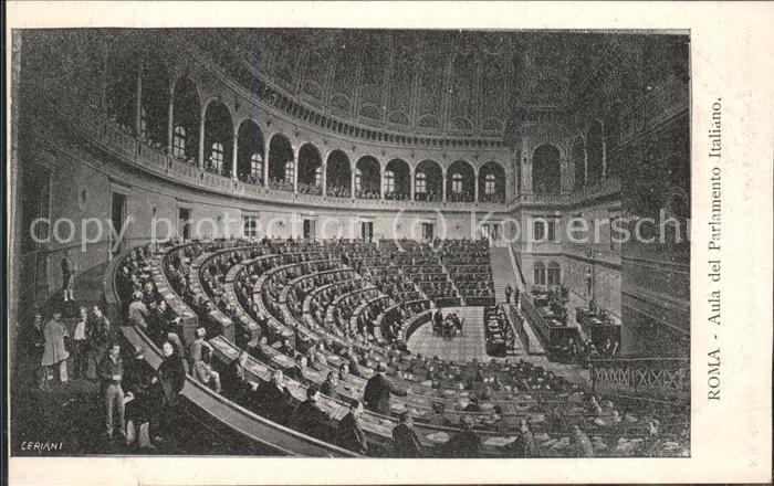 Rom Roma Aula del Parlamento Italiano
