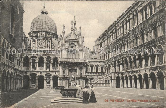 Venezia Venedig Cortille Palazzo Ducale