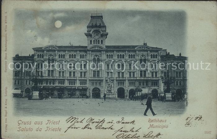 Trieste Municipio Rathaus