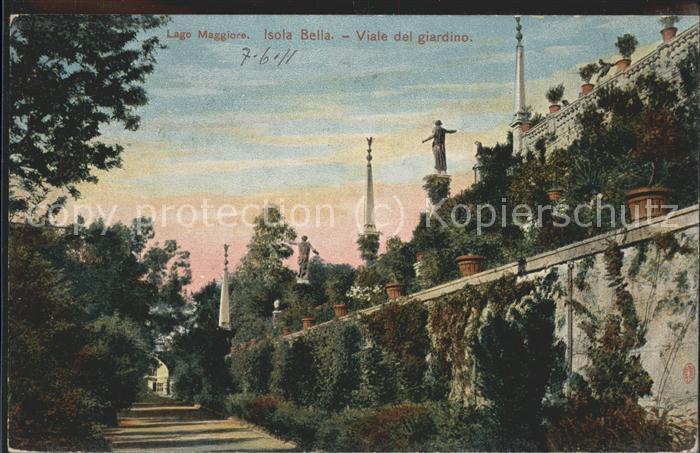 Isola Bella Lago Maggiore Viale del Giardino