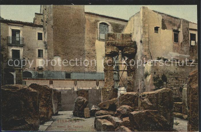 Siracusa Templo die Diana