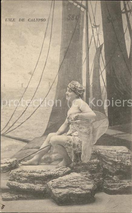 Typen L Ile de Calypso Seefahrt Meer Segelsch