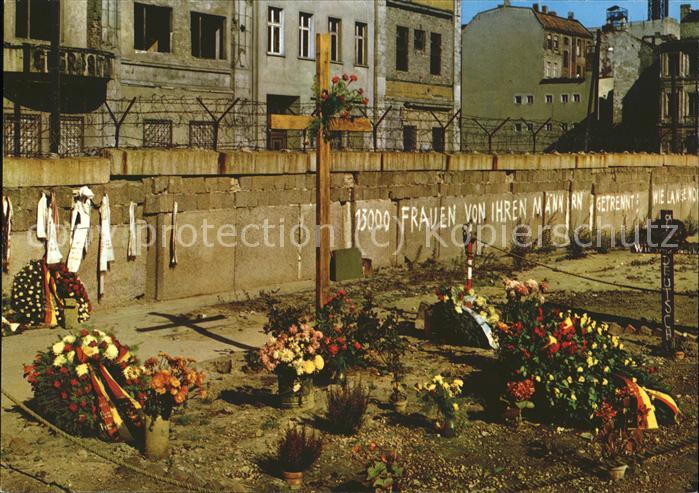 Berliner Mauer Berlin Wall Berlin Mahnmal Peter Fechter Checkpoint