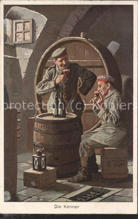 Wein Weinfass Soldaten Kenner Stoppenberg