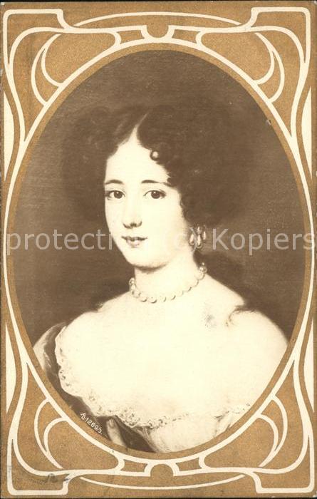 Mode Frau Kette Portrait