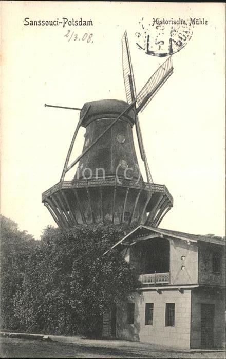 Windmuehle Sanssouci-Potsdam Historische Mühle