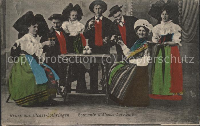 Trachten Alsace Elsass-Lothringen