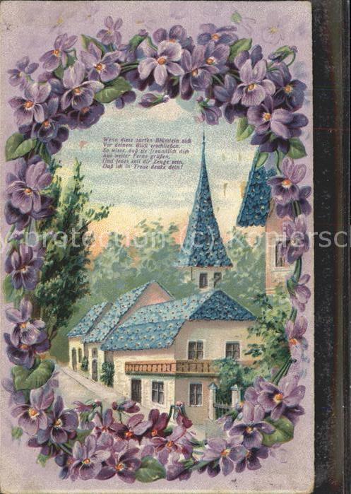 Blumen Kirche Spruch