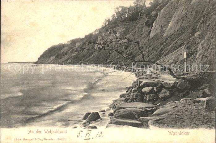 Warnicken Ostseebad Lesnoje Kaliningrad Wolfsschlucht