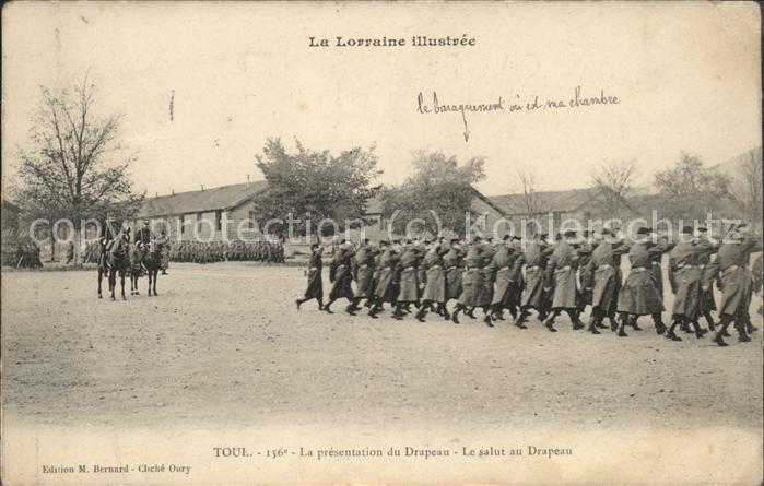 Toul 54 Presentation du Drapeau Soldaten