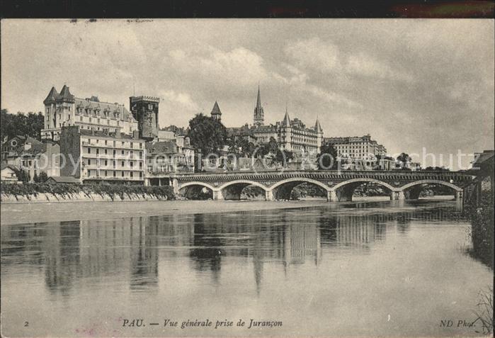 Pau 64 Vue generale prise de Jurancon