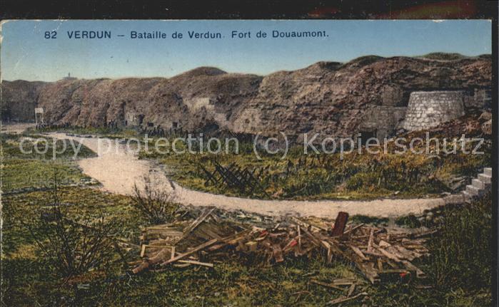 Verdun Meuse Bataille de Verdun Douaumont