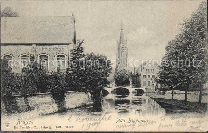 Bruges BRUGGE Belgie Petit Beguinage