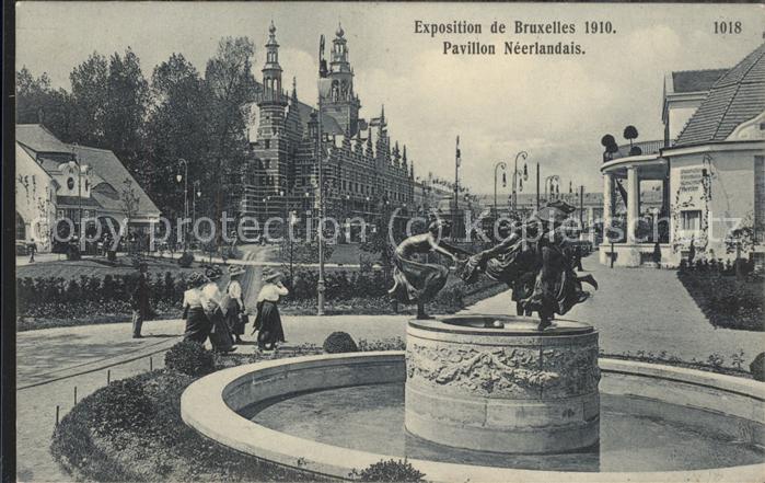 Bruxelles Bruessel Exposition Pavillon Neerlandais