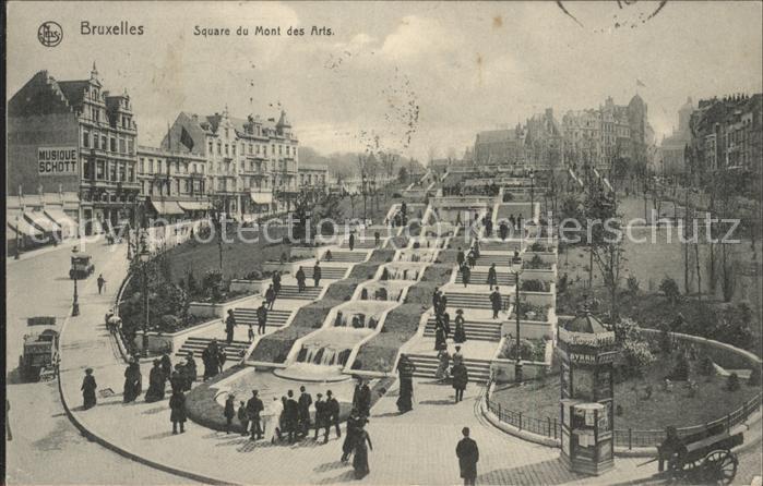 Bruxelles Bruessel Square du Mont des Arts