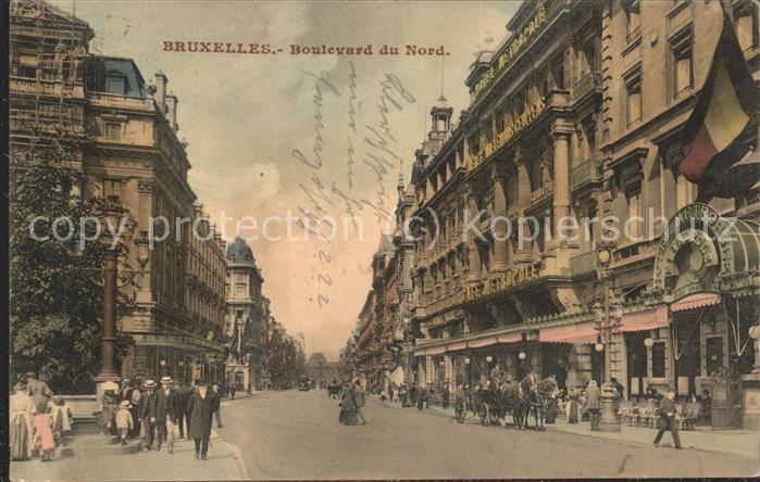 Bruxelles Bruessel Boulevard Nord