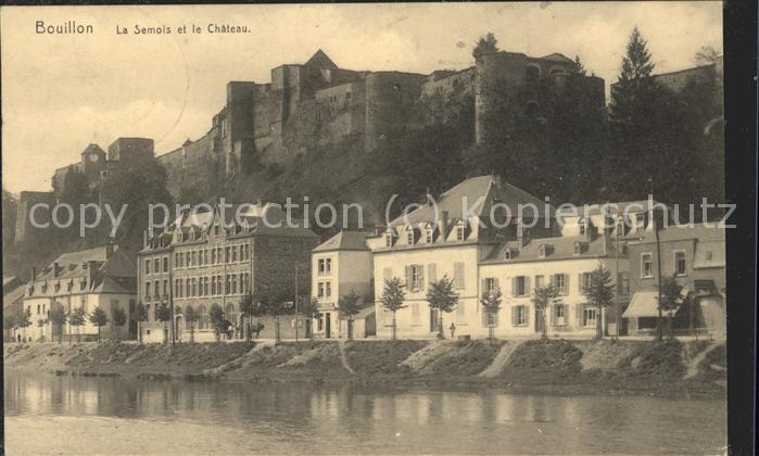 Bouillon Wallonne La Semois et le Chateau
