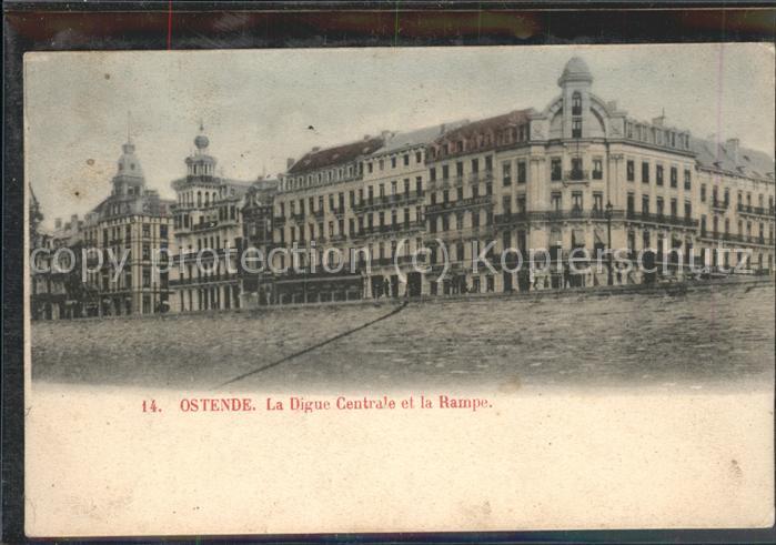 Ostende Oostende La Digue Centrale et la Rampe