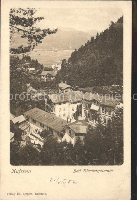 Kufstein Tirol Bad Kienbergklamm
