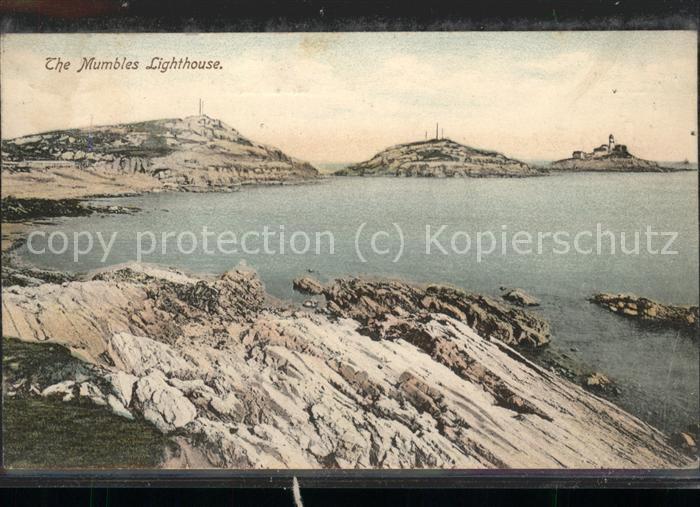 Leuchtturm Lighthouse The Mumbles Lighthouse
