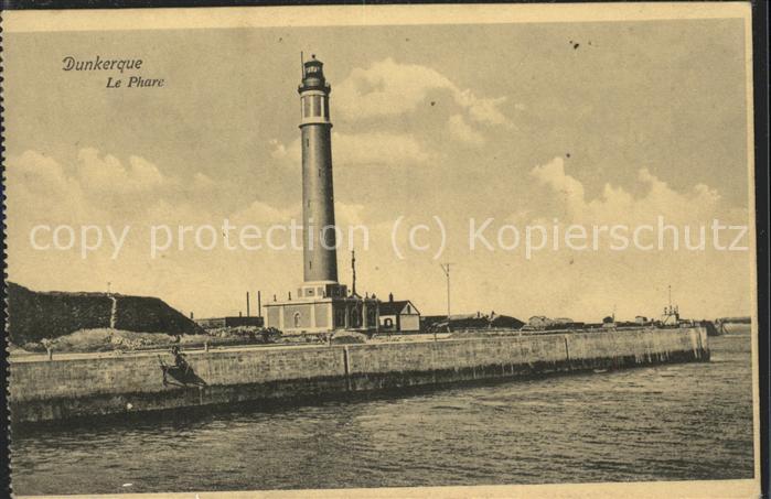 Leuchtturm Lighthouse Dunerque Le Phare