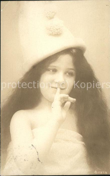 Hutmode Mädchen Harlekin