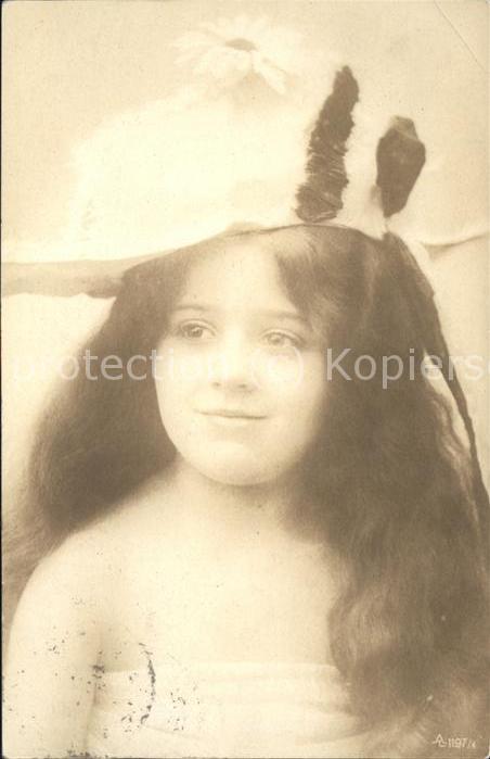 Hutmode Mädchen Kind