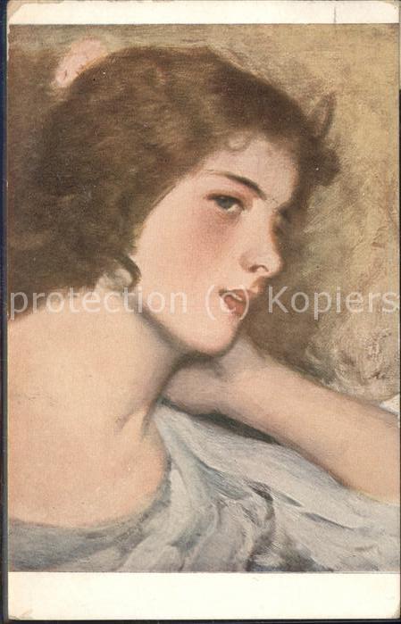 Kuenstlerkarte M. Wright Veilchen