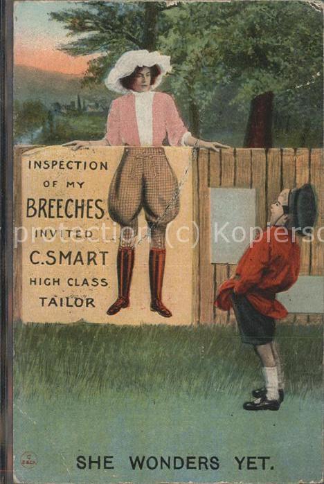 Humor Inspection of my Breeches Kind