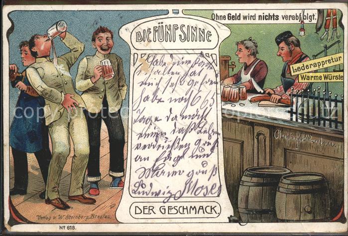 Bier die fünf Sinne Der Geschmack