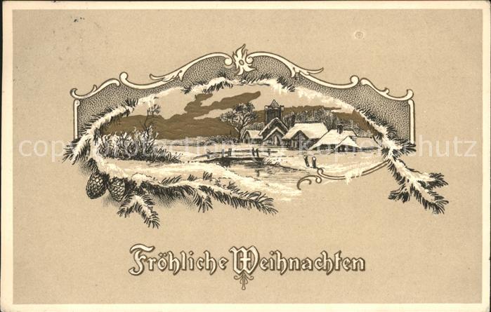 Weihnachten Winter Zeichnung