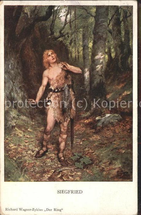 Sagen Maerchen Siegfried Richard-Wagner-Zyklus der Rin