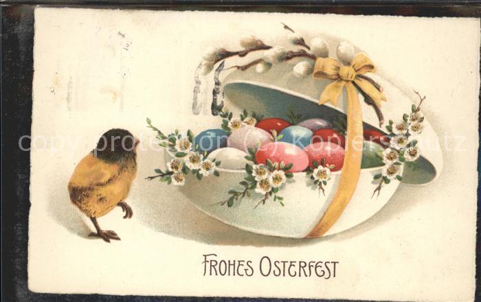 Ostern Easter Paques Osterei Küken