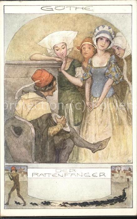 Goethe Johann Wolfgang von Der Rattenfänger Märchen