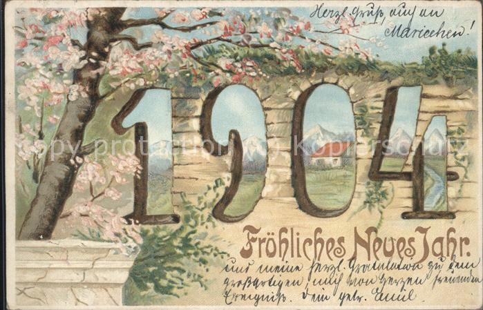 Neujahr Fröhliches Neues Jahr