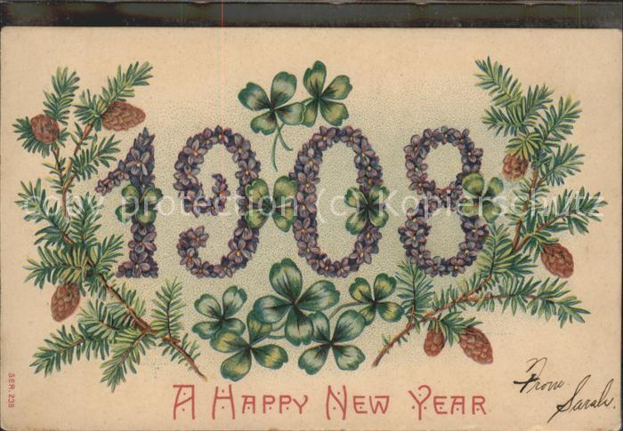 Neujahr Happy New Year