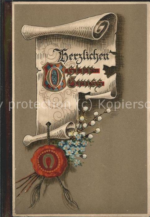 Ostern Easter Paques Siegel Wappen